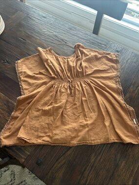Zara Kids Swim Coverup - Rust